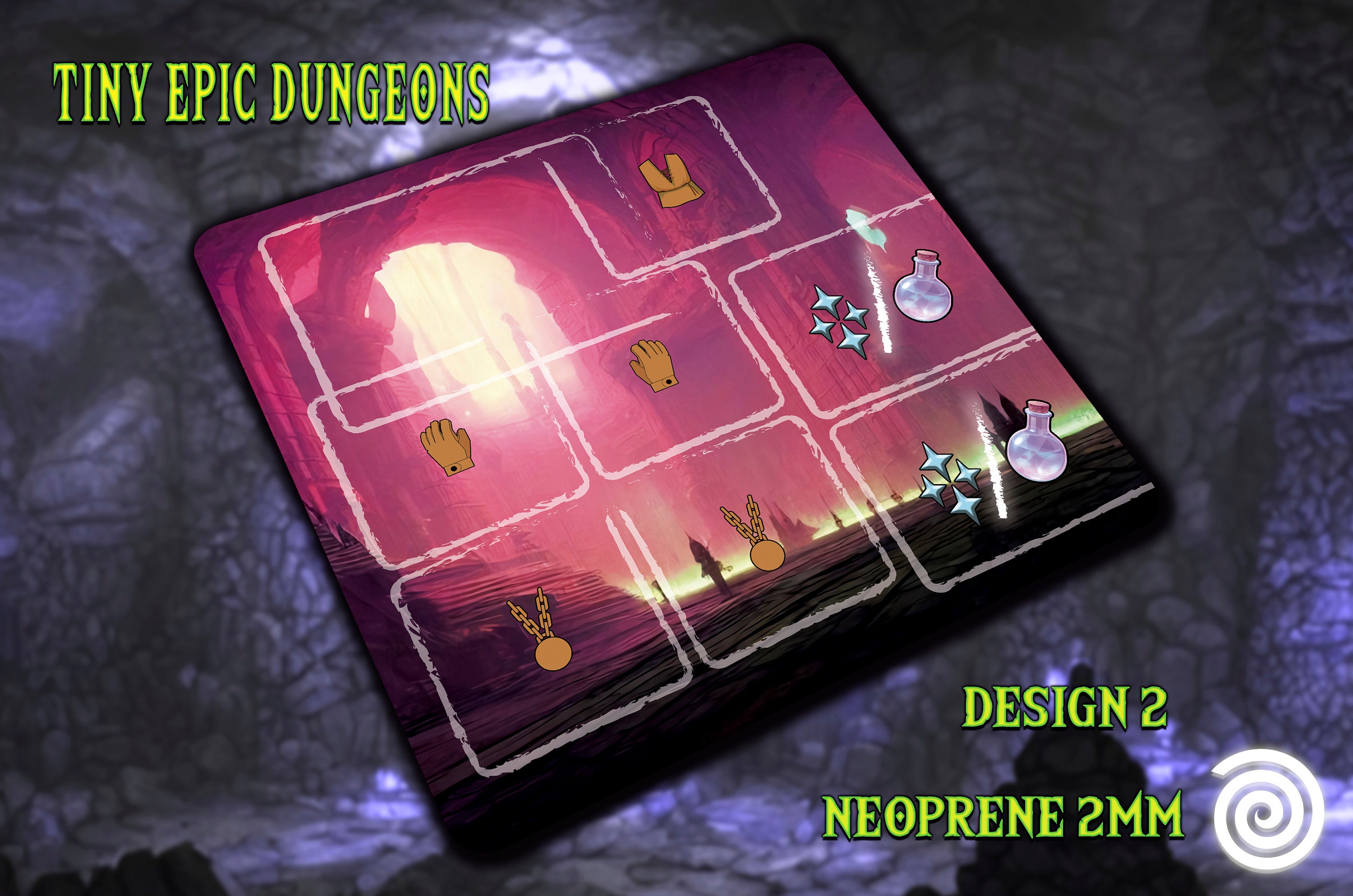 Tiny Epic Tactics Game Mat - Gamelyn Games - More Fun Faster