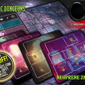 Tiny Epic Dungeons Playmats
