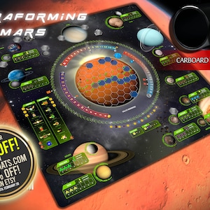 Terraforming Mars Spielmatte