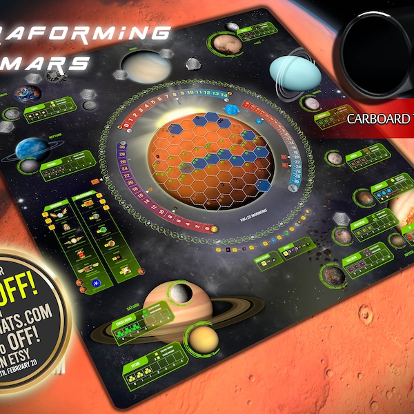 Terraforming Mars Gamemat