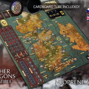 Game of Thrones-kompatibel spelmatta - (Med Mother of Dragons-expansionen)