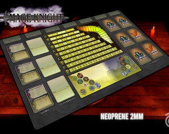 Set Up Mage Knight Spielmatte, INOFFIZIELLES PRODUKT