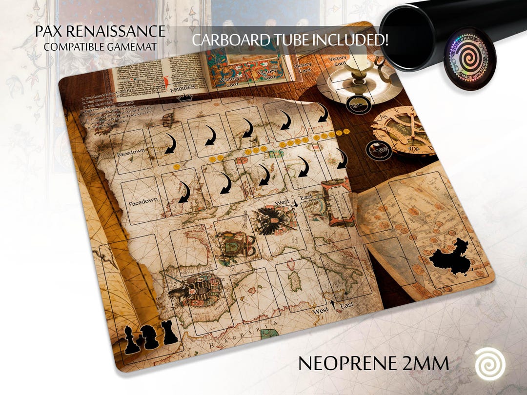 Pax Renaissance 1th Edition Compatible Gamemat - Etsy