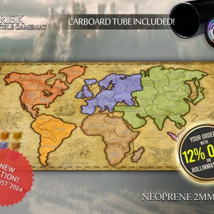 Risk Compatible Playmat (Giant / Oversized sizes)
