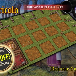 Player mat for Agricola (31 x 20 cm)