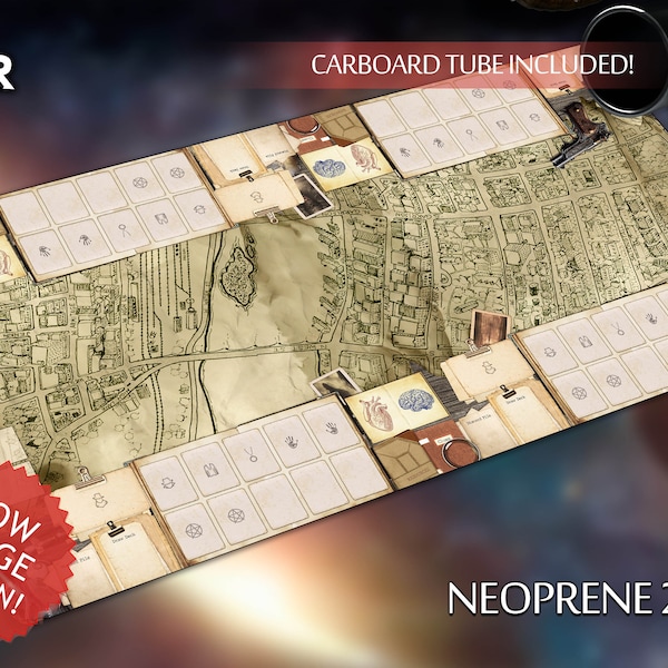 Arkham Horror LCG Chapter 1 Compatible Playmat