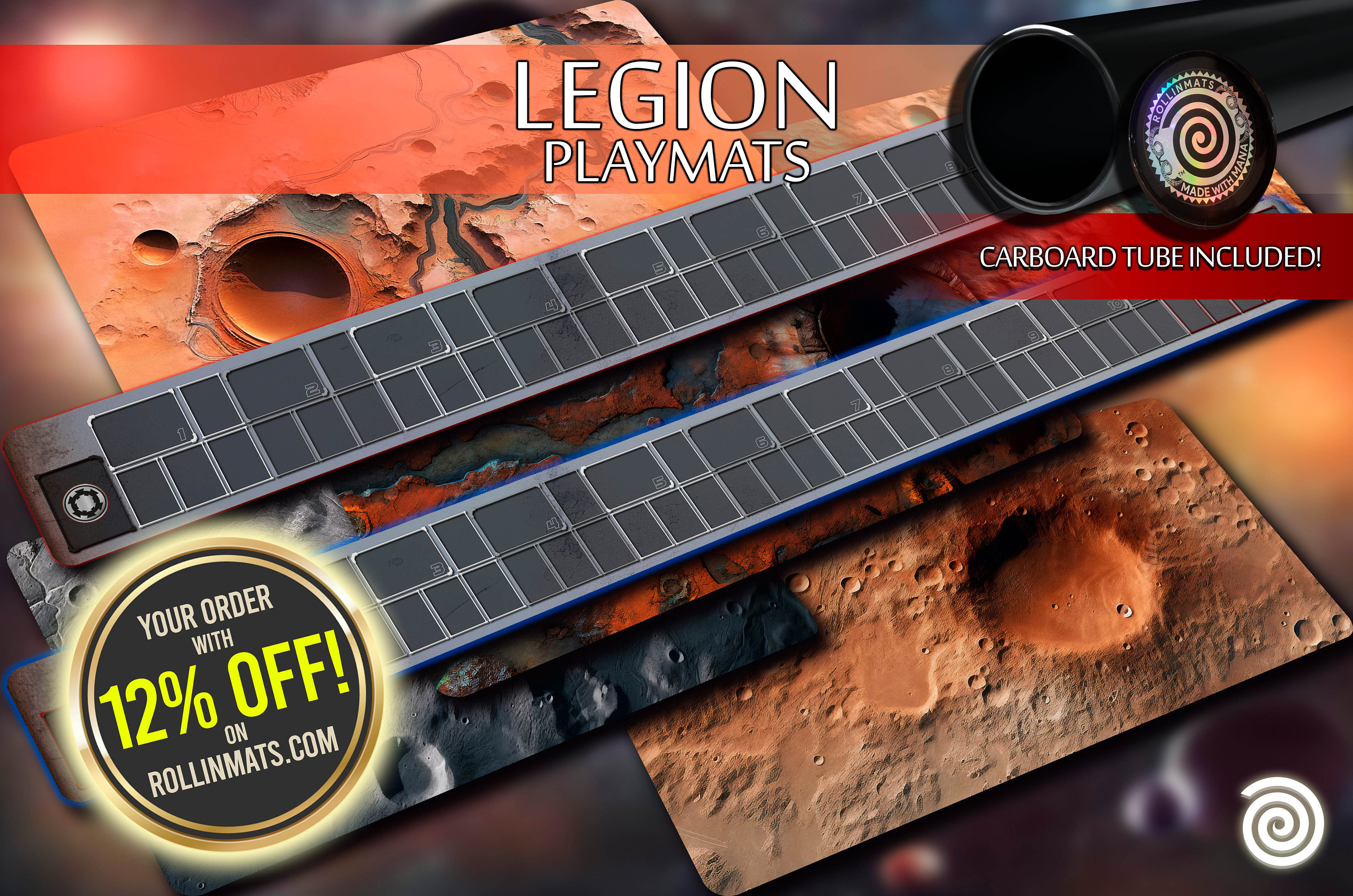 SW LEGION PLAYMATS (Players and Terrains)