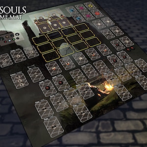 Dark Souls Kartenspielerweiterungen Forgotten Paths & Seekers of Humanity Gamemat