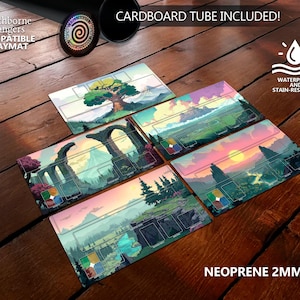 プレイマット Earthborne Rangers 互換ゲームマット