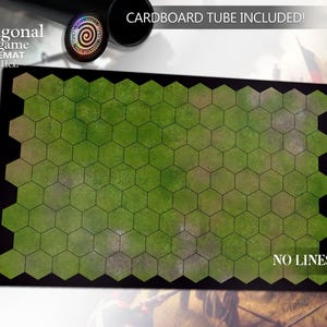 Hexagonal Wargame Gamemat (9x13 Hexagons)
