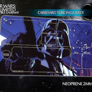 Playmat TCG Star Wars: Unlimited Compatible Gamemat Vader 1