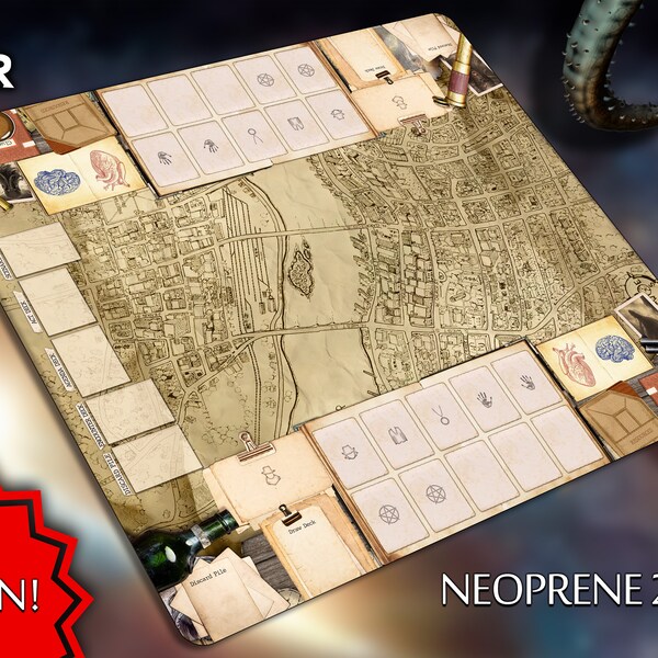 Arkham Horror Playmat Etsy