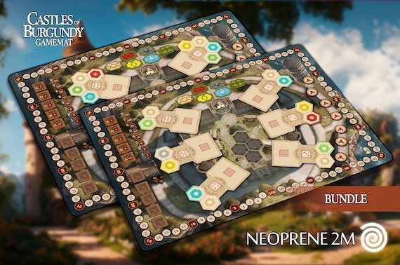 Castles of Burgundy (special Edition) Unofficial Gamemat - Etsy