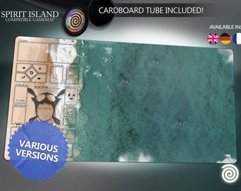 Spirit Island Compatible Playmat - 6 Player Definitive Gamemat