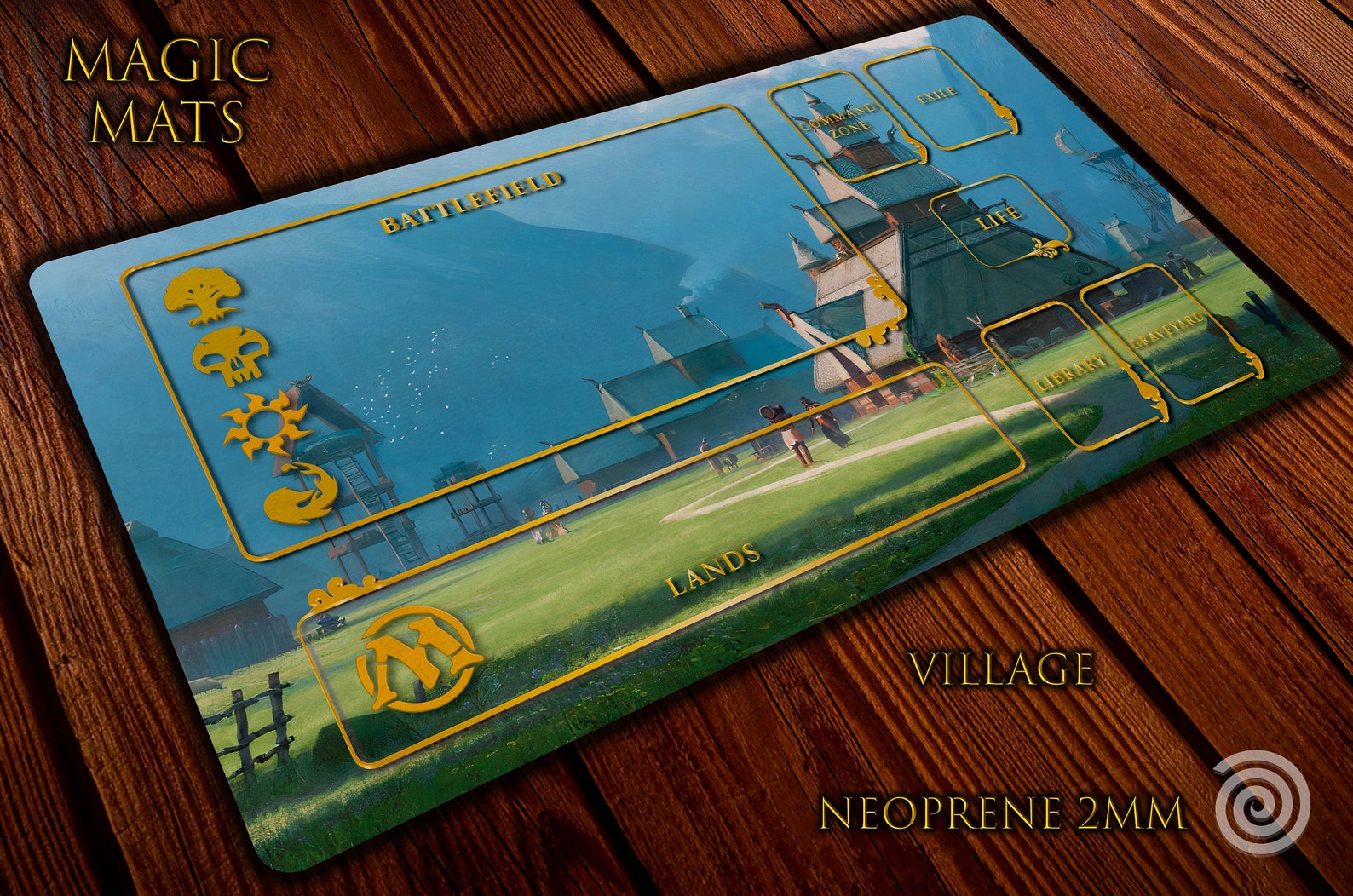 Compatible Mat Magic the Gathering 60 X 40 Cm Etsy