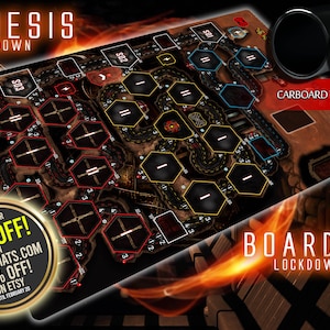 Nemesis Lockdown Playmats