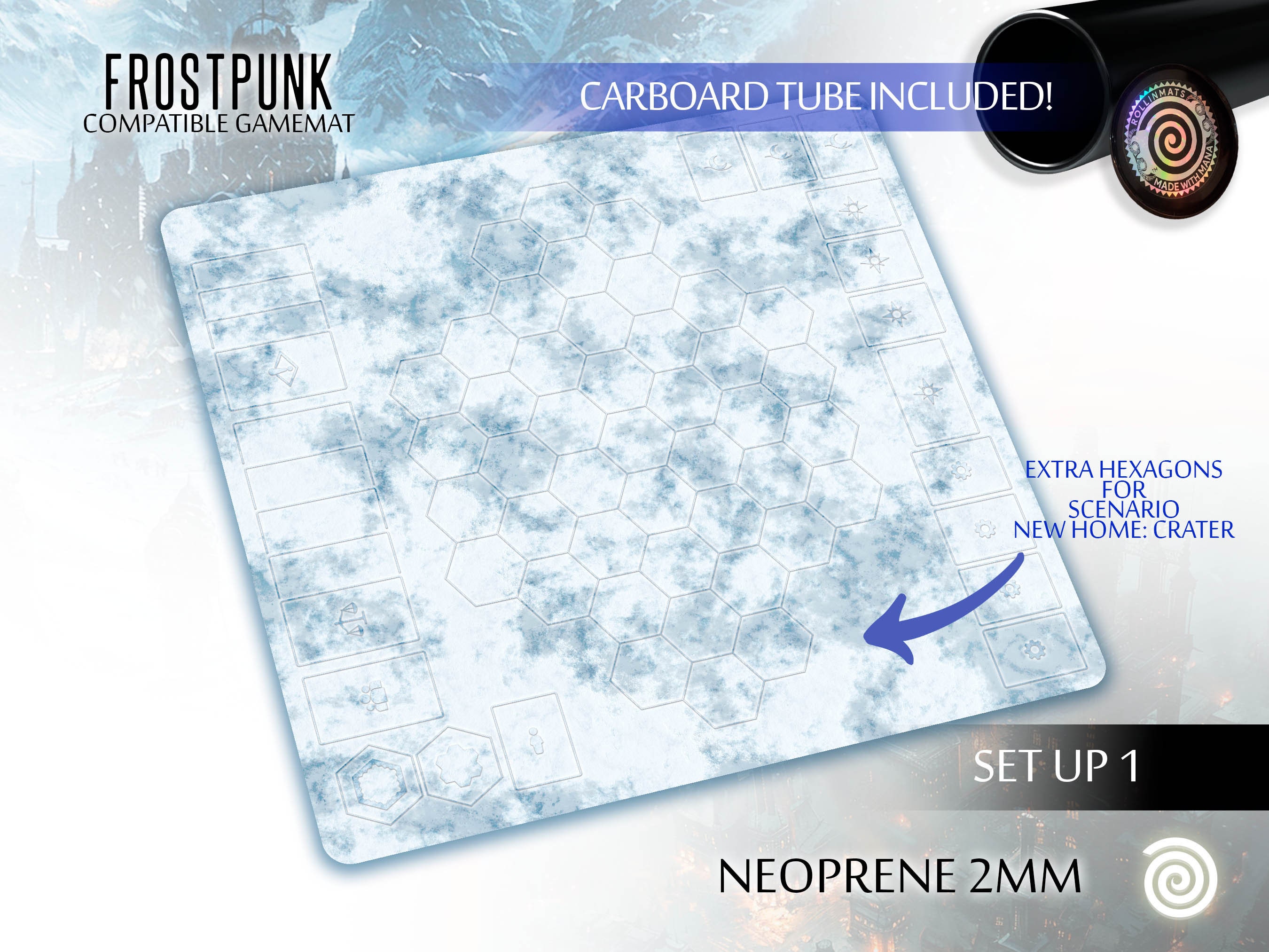 Frostpunk : le jeu de plateau - Playmat