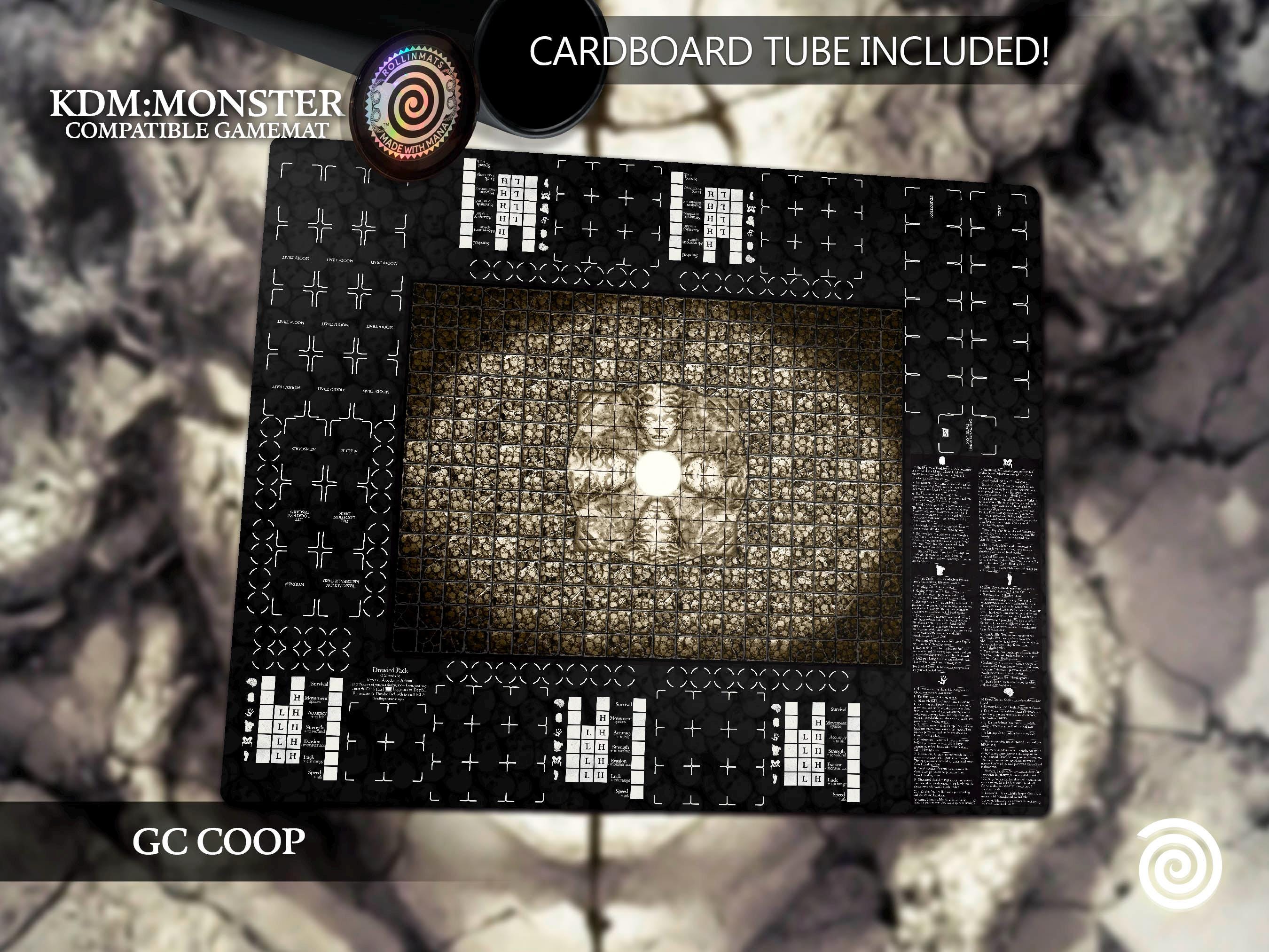 Kingdom Death : Monster Mat KDM (compatible Gambler's Chest ) - Etsy