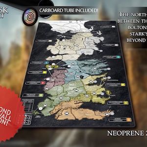 GAMEMAT RISK GOT (Oversized Compatible edition)