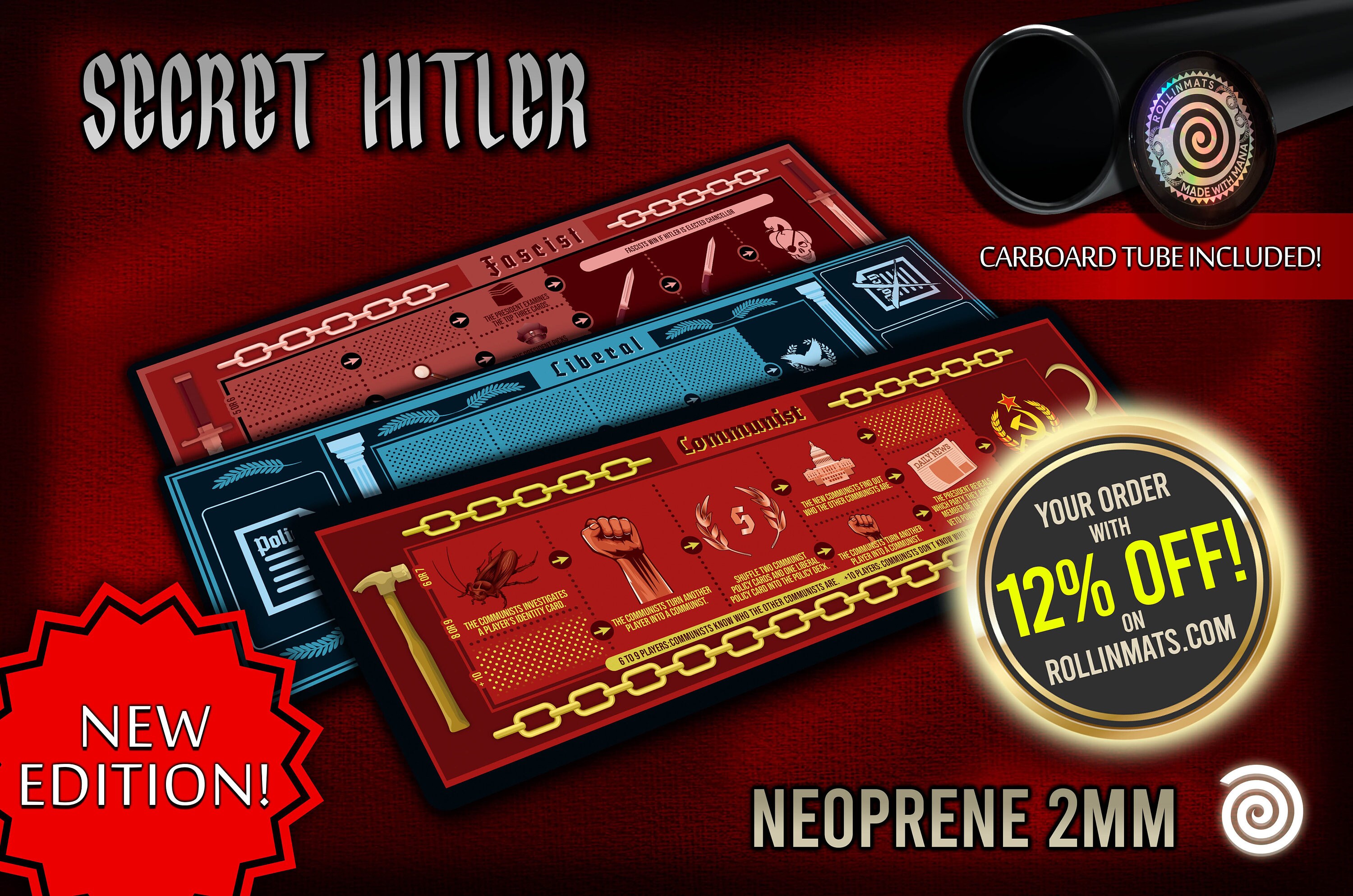 Prototyping Secret Hitler. Every game starts with a shitty first