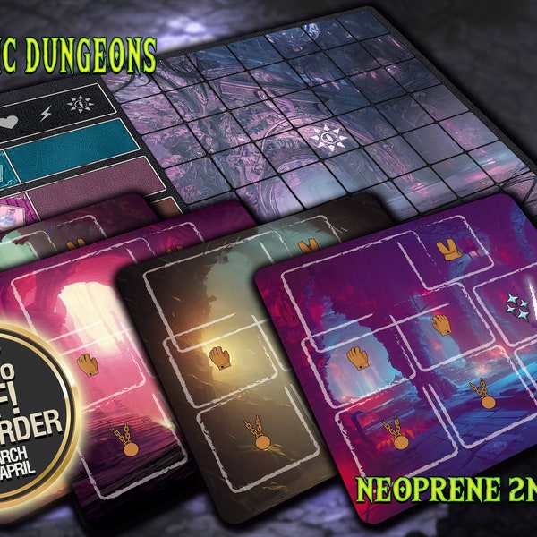 Tiny Epic Zombies Playmat Etsy