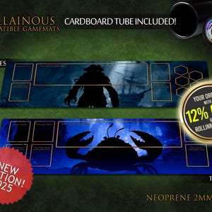 Villainous compatible Unofficial Gamemat (expansions included 2025)