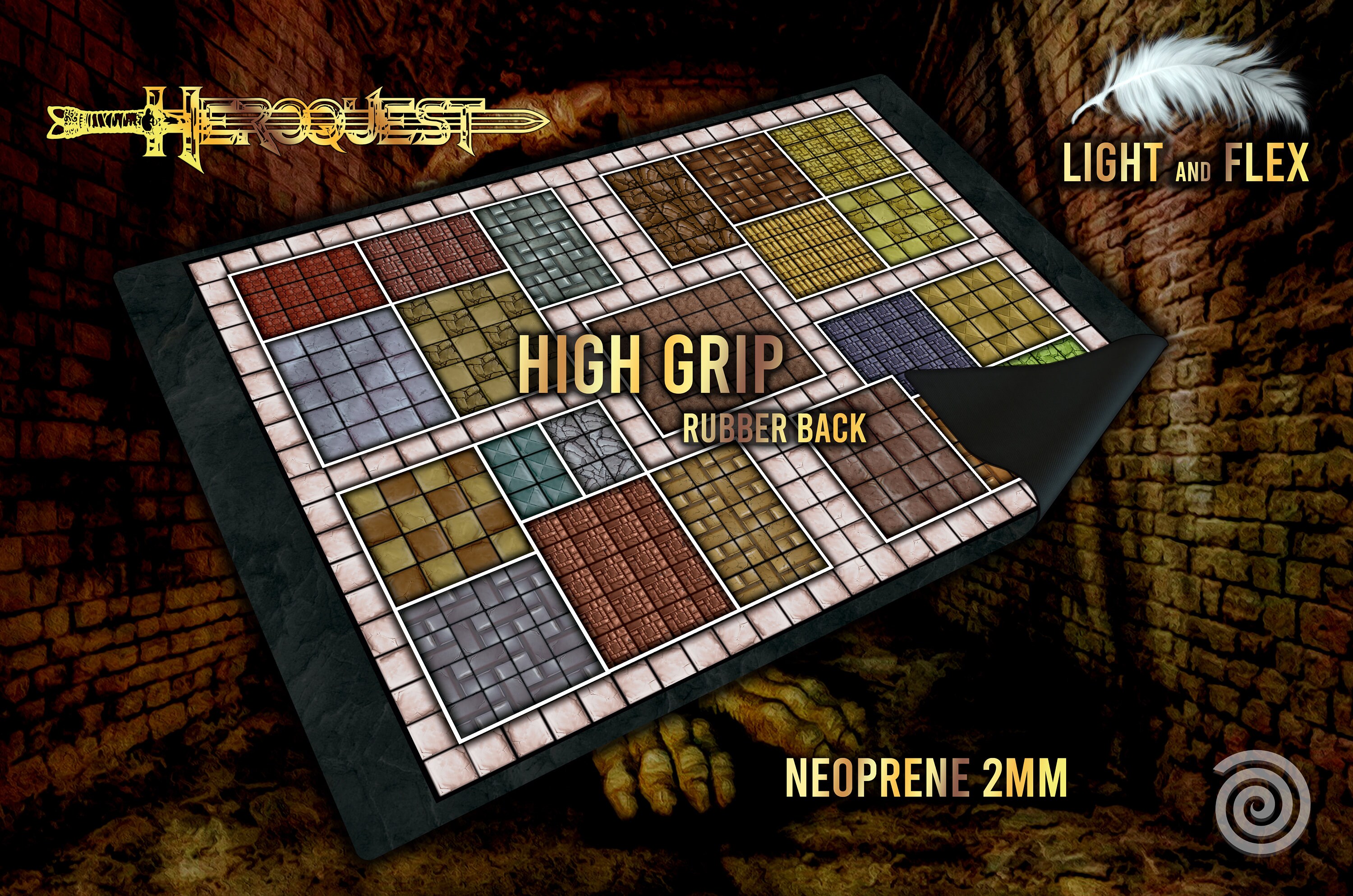 Heroquest Game Mat Miniature Board Game Original 2021 HeroQuest is a