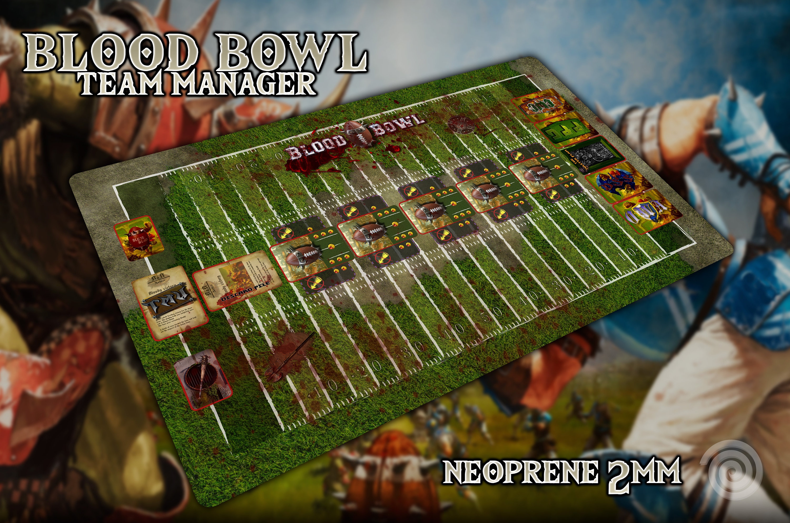 Blood Bowl Game Mat - Etsy