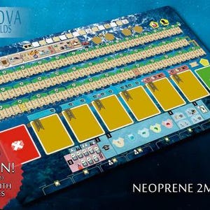 Ark Nova Marina Worlds - Board Game Mat