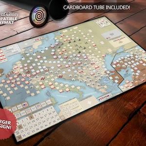 Playmat Paths Of Glory Compatible Gamemat