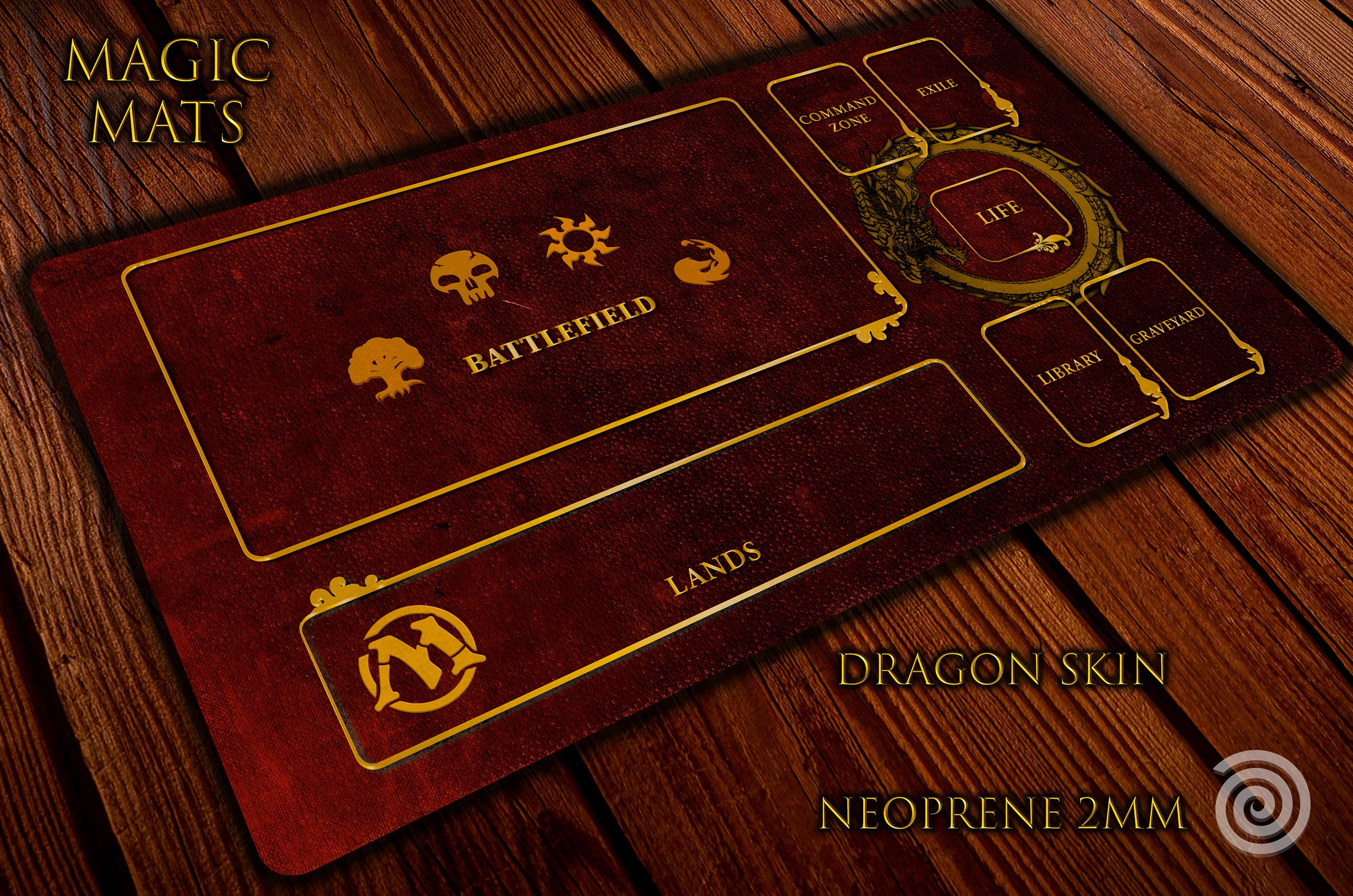 Compatible Mat Magic the Gathering 60 X 40 Cm Etsy