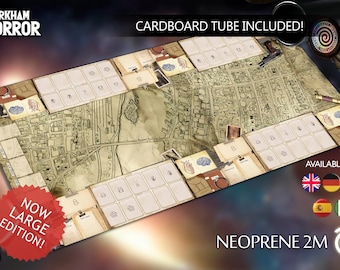Arkham Horror LCG Compatible Playmat - Investigator Layouts