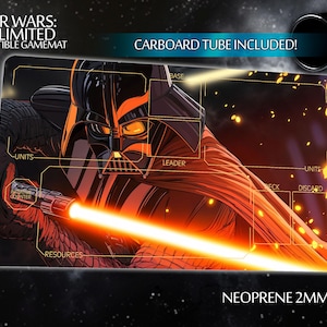 Playmat TCG Star Wars: Unlimited Compatible Gamemat Vader 2