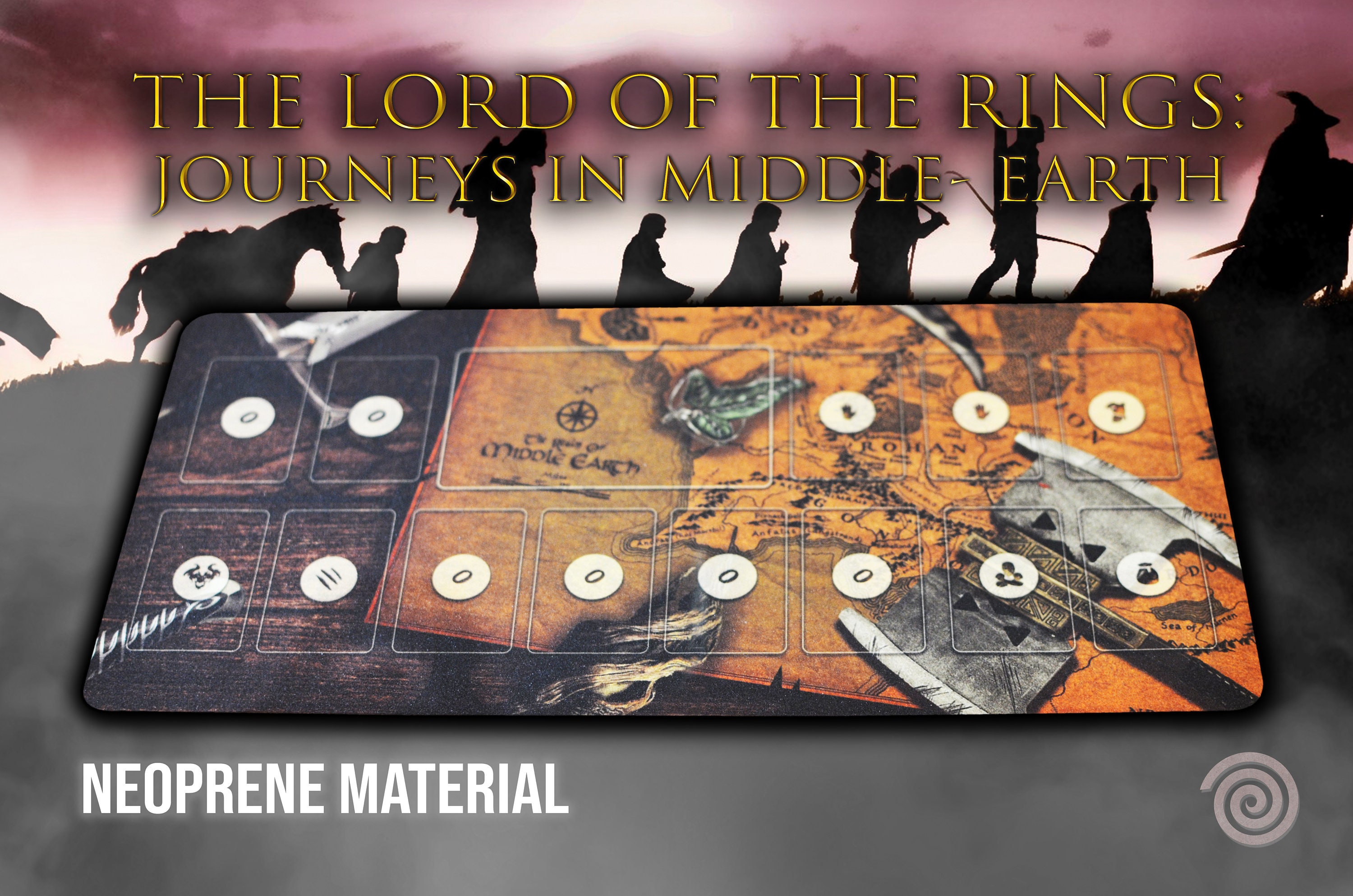 Mat for The Lord of the Rings Travels in Middleearth ( 38x18 cm) (14