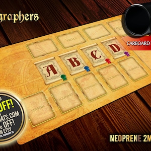 Gamemat for Cartographers UNOFFICIAL PRODUCT