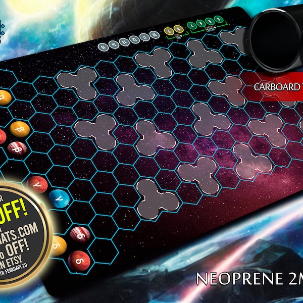 Playmat Catan Starfarers (Unofficial)