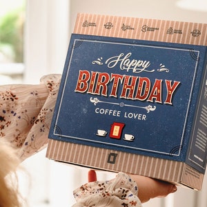 Happy birthday gift box | Happy birthday gifts for girlfriend or boyfriend - 5, 10 Assorted premium single-estate arabica specialty coffees