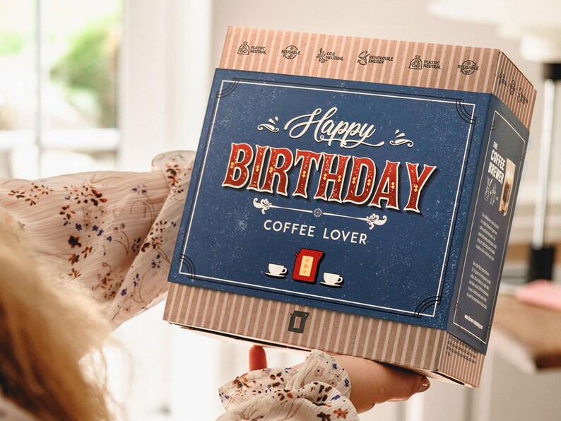 Happy birthday gift box | Happy birthday gifts for girlfriend or boyfriend - 5, 10 Assorted premium single-estate arabica specialty coffees