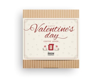 Valentine's Day Coffee Gift Box: Gourmet Single-Estate Arabica