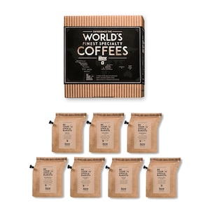 Personalized Specialty Coffee Gift Box | Worlds Finest Assorted Premium Single-Estate Specialty Arabica Coffees for Coffee Lovers