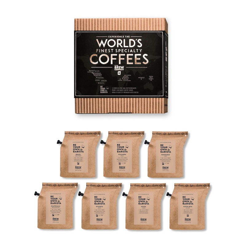 Personalized Specialty Coffee Gift Box | Worlds Finest Assorted Premium Single-Estate Specialty Arabica Coffees for Coffee Lovers