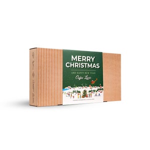 MERRY CHRISTMAS SNOW COFFEE GIFT BOX Gift Boxes The Brew Company