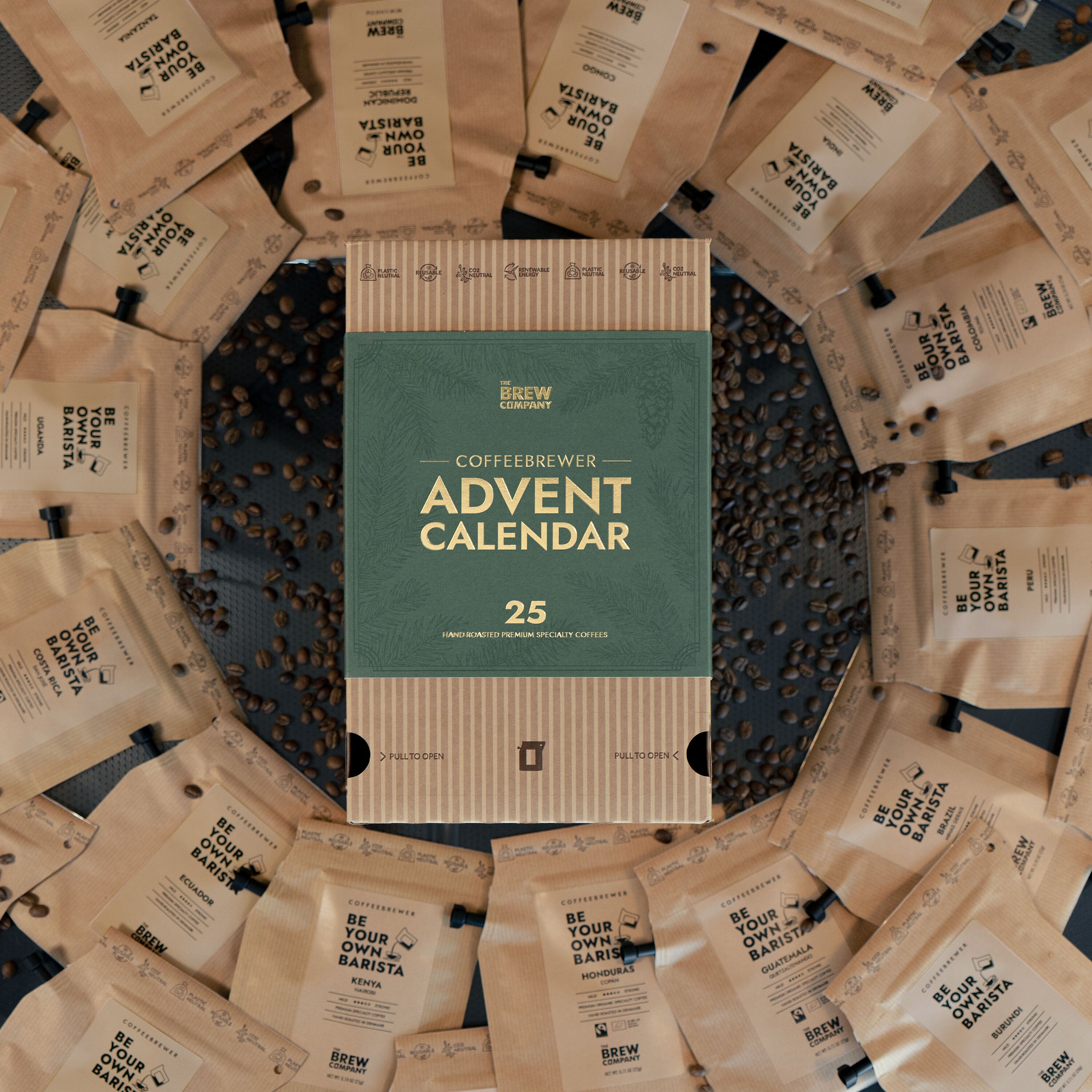 Specialty Coffee Advent Calendar 2022 25 Days of Holiday Etsy