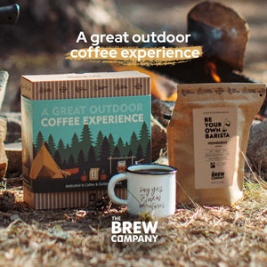 Camping Geschenke für Männer oder Frauen - Wir bieten Spezialkaffee Geschenkidee für Camper | Innovatives Reisegeschenk mit Premiumkaffees