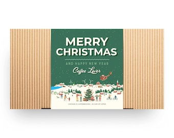 Gourmet Coffee Lover Cadeau | 10 stuks Specialty Coffee Gift Box Gift Idee voor Kerstmis en feestdagen