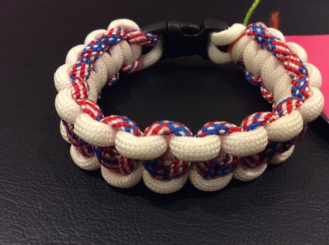 Bracelet Paracord Bleu et Jaune | En stock! | Tailor Toki