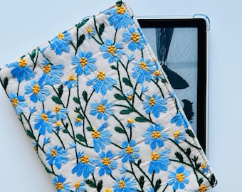 Housse pour Kindle, étui en tissu Paperwhite pour Kindle, housse rembourrée pour Kindle, housse Kindle Oasis, cadeau pour les amoureux des livres, accessoires de livres, étui pour liseuse