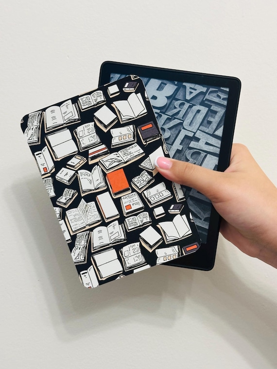 The Reader Club Kindle Insert for Clear Case, Kindle Accessories, Bookish Access, Kindle Skin, Book gift, Celestial Cardstock Kindle Insert