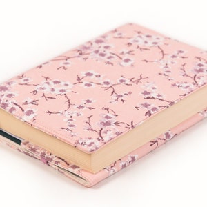 Rosa wasserdichte Buchhülle, verstellbarer gepolsterter Buchschutz, Buchhülle in benutzerdefinierter Größe, Buchhülle, Geschenk für Buchliebhaber, Buchhülle, Buchhülle