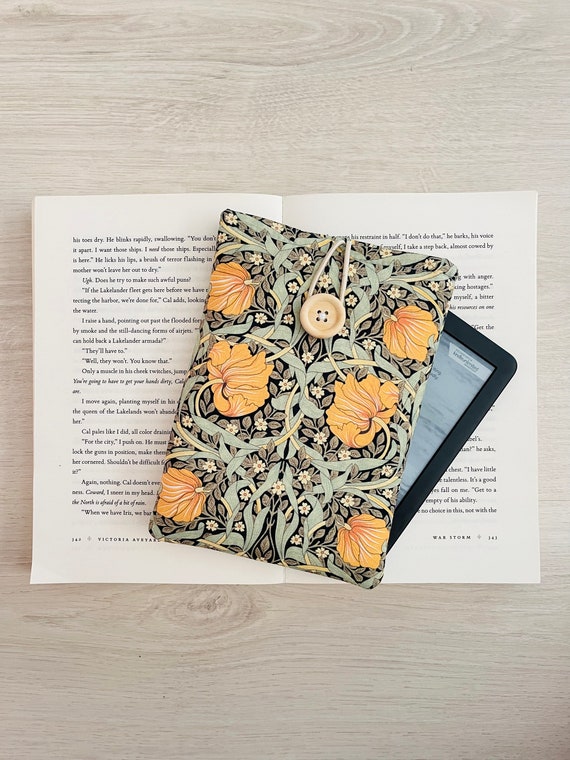 Pochette Kindle à fleurs sauvages, couverture Kindle florale